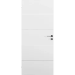 SWEDOOR ADVANCE-LINE STABLE EFFECT GLAT MASSIV DØR HVID 8X21