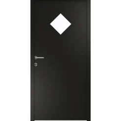 SWEDOOR CLEVER-LINE P-900 FACADEDØR 60 X 948 X 2115 MM H SORT