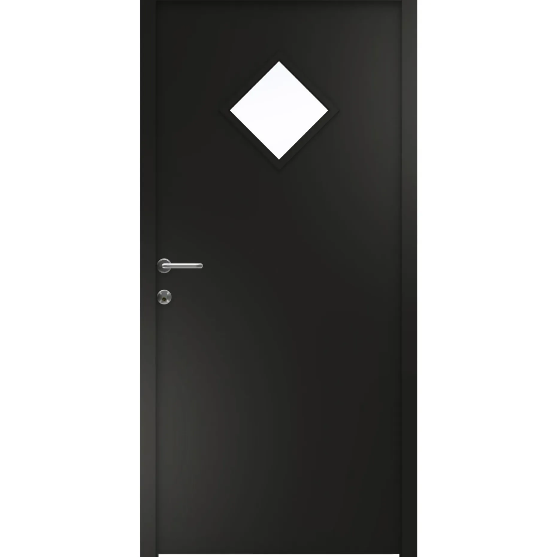 SWEDOOR CLEVER-LINE P-900 FACADEDØR 60 X 948 X 2115 MM H SORT