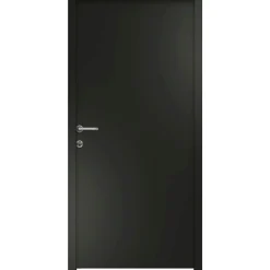 SWEDOOR CLEVER-LINE P-1200 UDADGÅENDE FACADEDØR 60 X 948 X 2050 MM H SORT