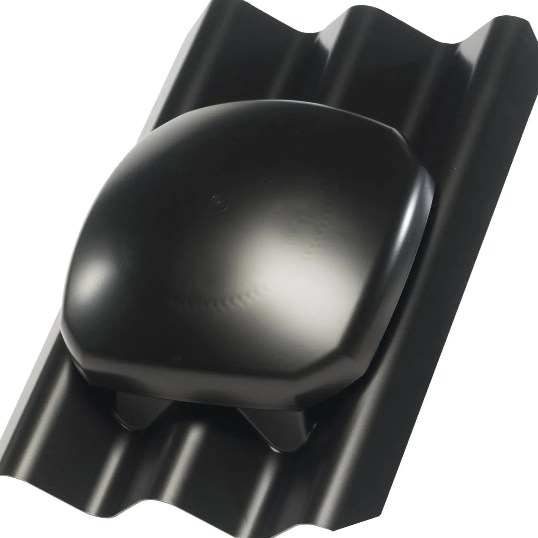 SWISSPEARL B6 TAGRUMSVENTILATION SORTBLÅ 550X410 MM