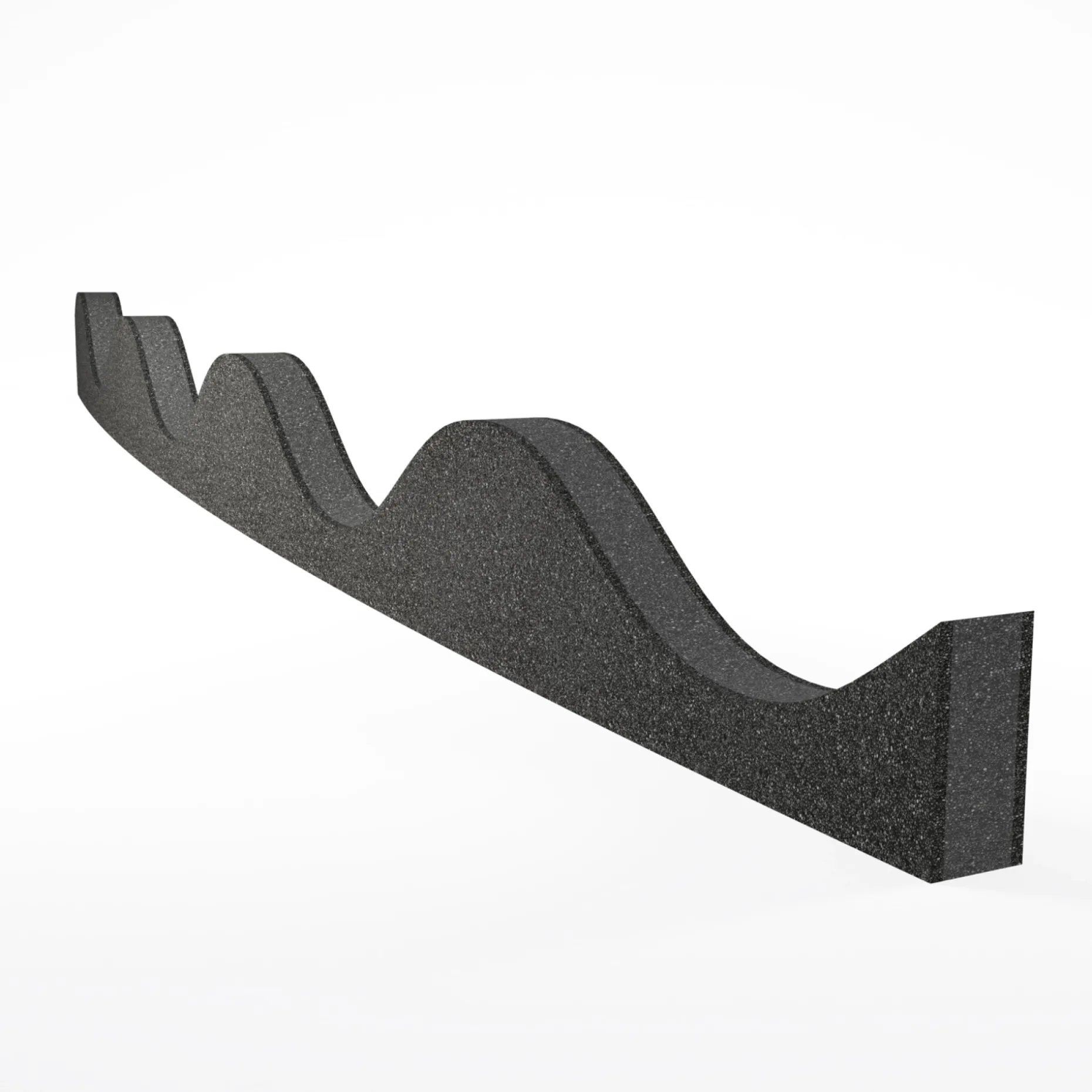 SWISSPEARL T5 48 STK/KS SKUMBØLGEKLODS SORT 1068X25 MM