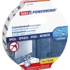 TESA POWERBOND DOBBELT KLÆBENDE SPEJLTAPE 5 M X 25 MM HVID