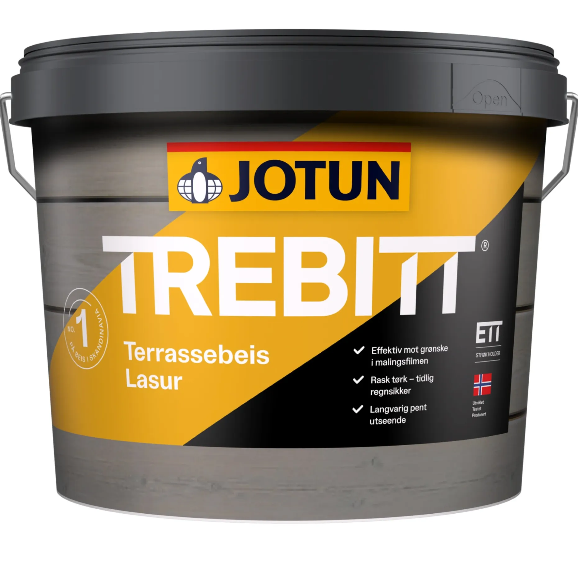 TREBITT MAT TRÆTERRASSE OLIE 2,7 L GUL BASE