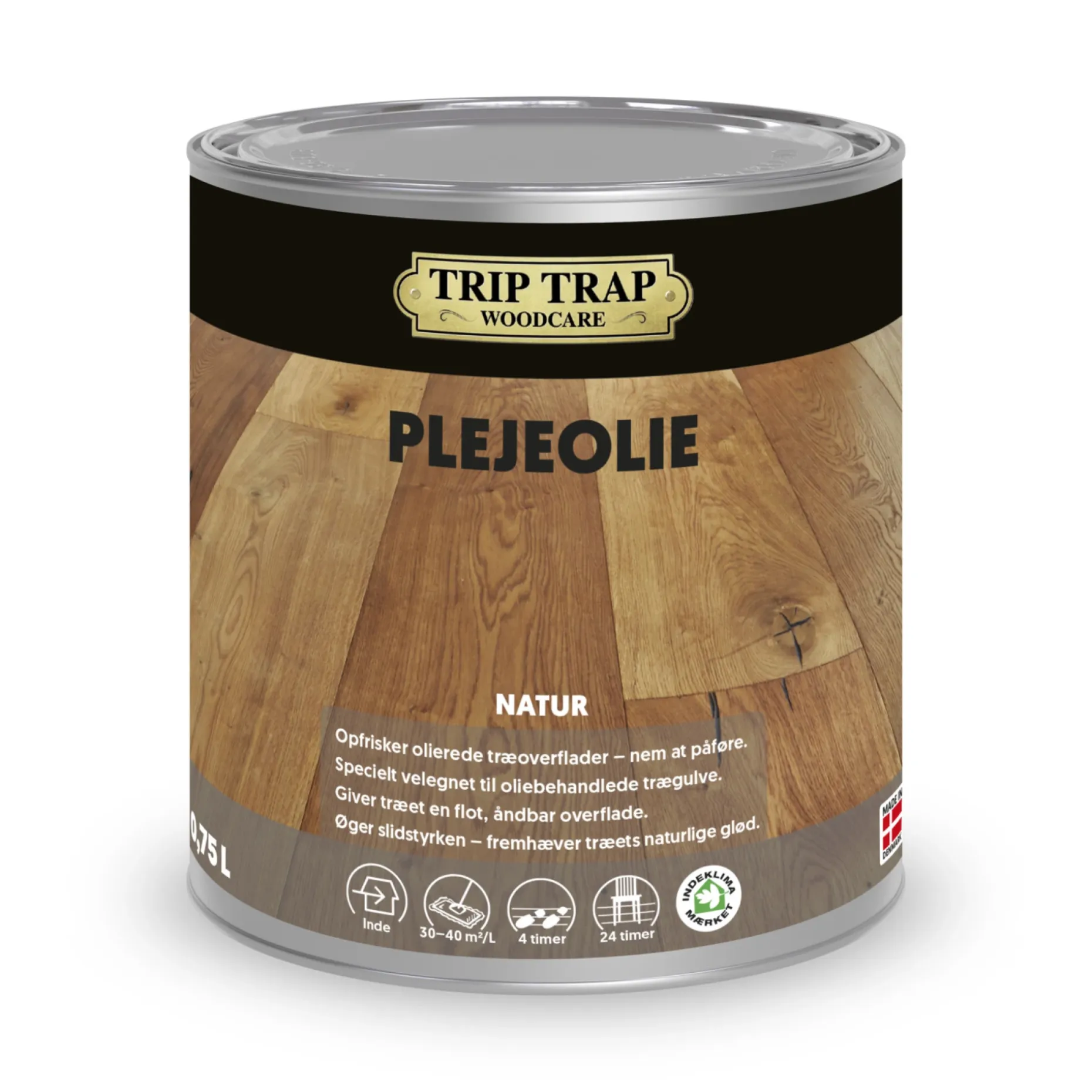 TRIP TRAP OLIEBASERET PLEJEOLIE 0,75 L NATUR