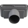 UNIDRAIN 1411.0075 UDLØBSHUS 75 MM VANDRET