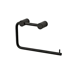 VASSO M/SKRUER TOILETPAPIRHOLDER MAT SORT