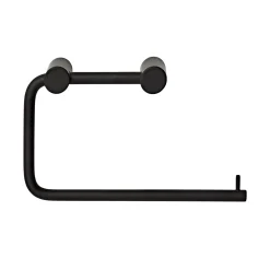 VASSO M/SKRUER TOILETPAPIRHOLDER MAT SORT
