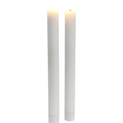 VELI LINE 2-PAK HVIDE 25 CM LED KRONELYS