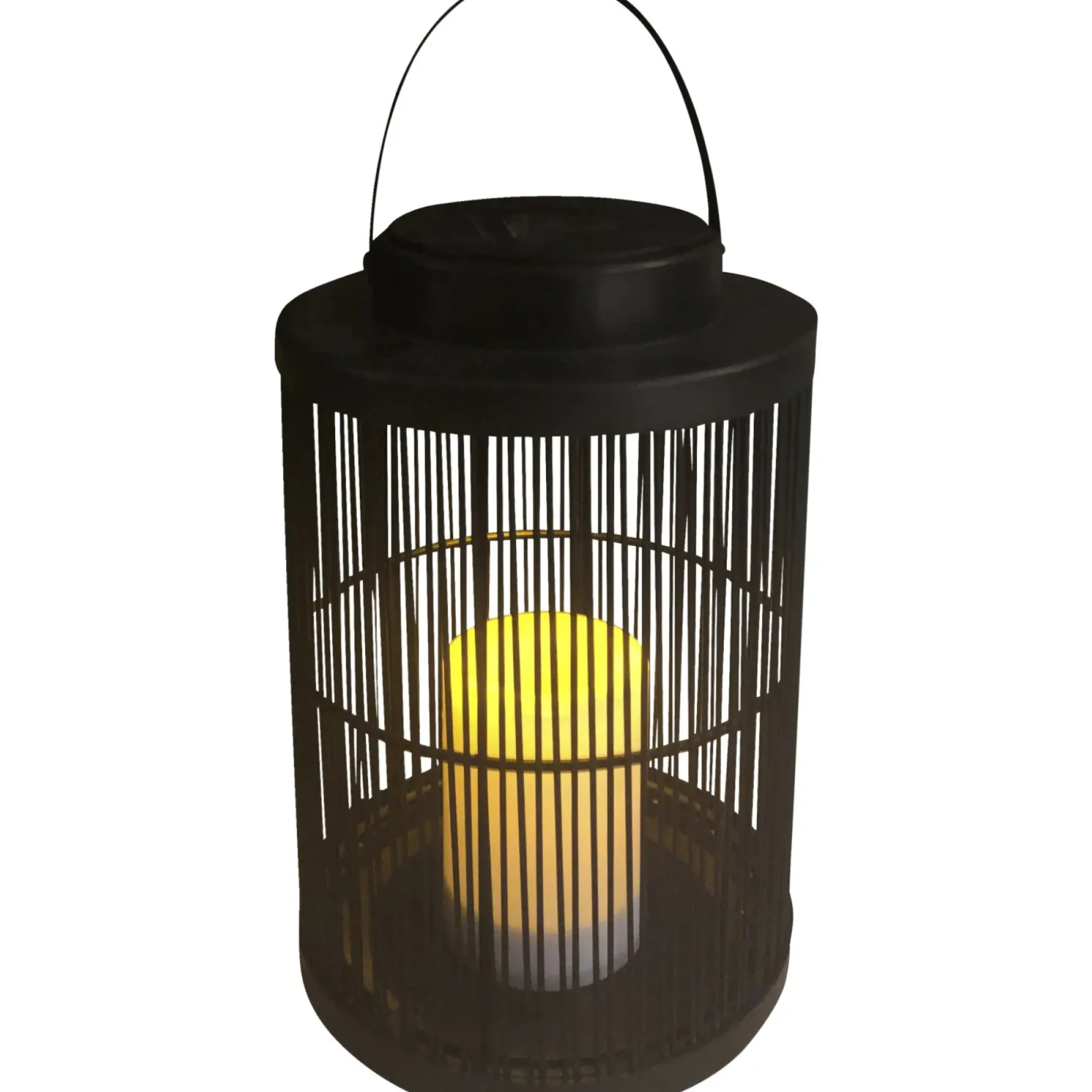VELI LINE ROMA SOLCELLE LANTERNE SORT 26 CM