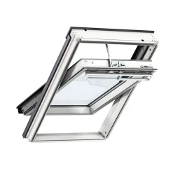 VELUX INTEGRA SOLCELLE VIPPEVINDUE HVIDMALET TRÆ 78 X 140 CM GGL MK08 206830