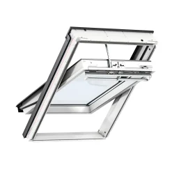 VELUX INTEGRA SOLCELLE VIPPEVINDUE HVID POLYURETAN 55 X 78 CM GGU CK02 006830