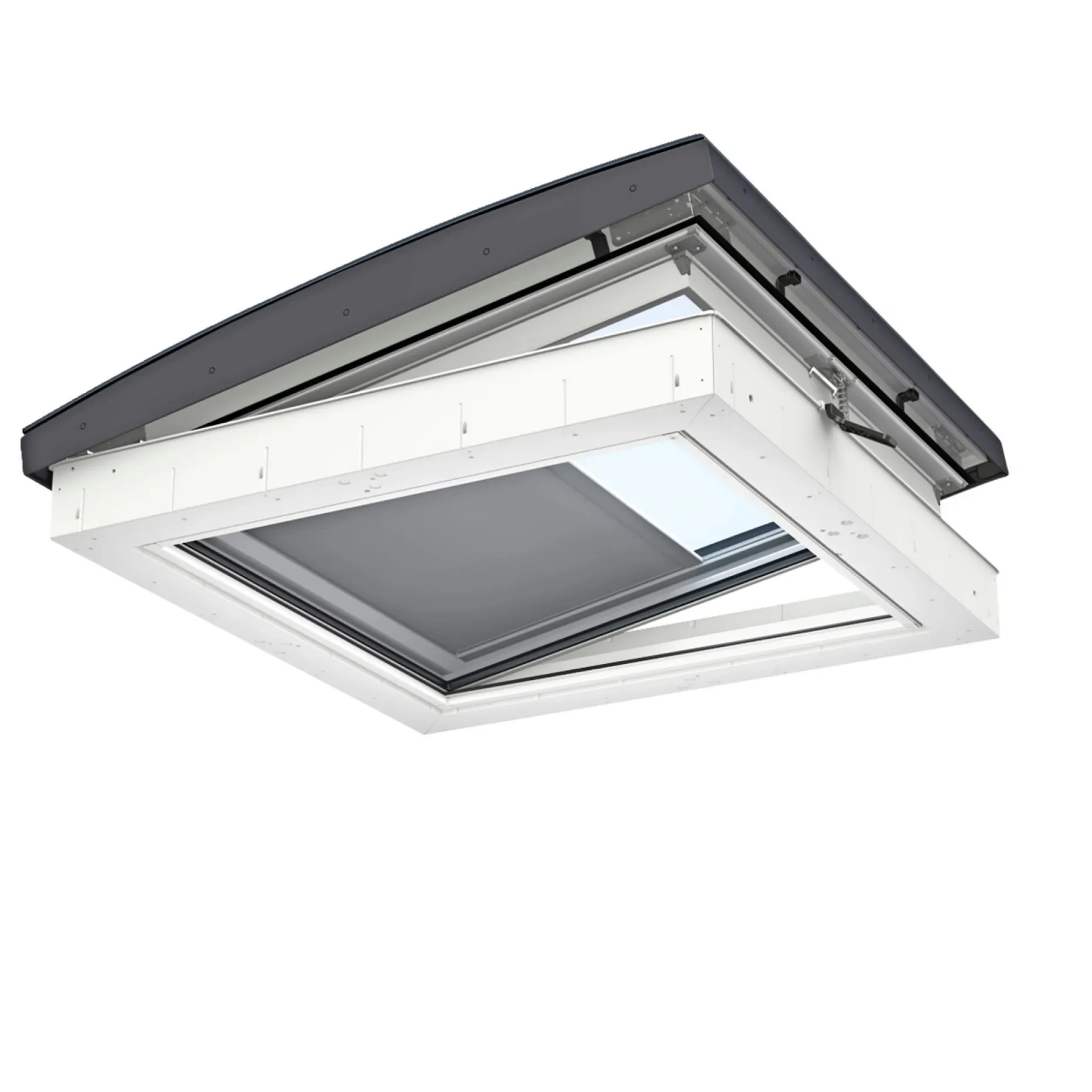 VELUX MØRKLÆGNINGSGARDIN SOLCELLEDREVET HVID DSU0900904550WL
