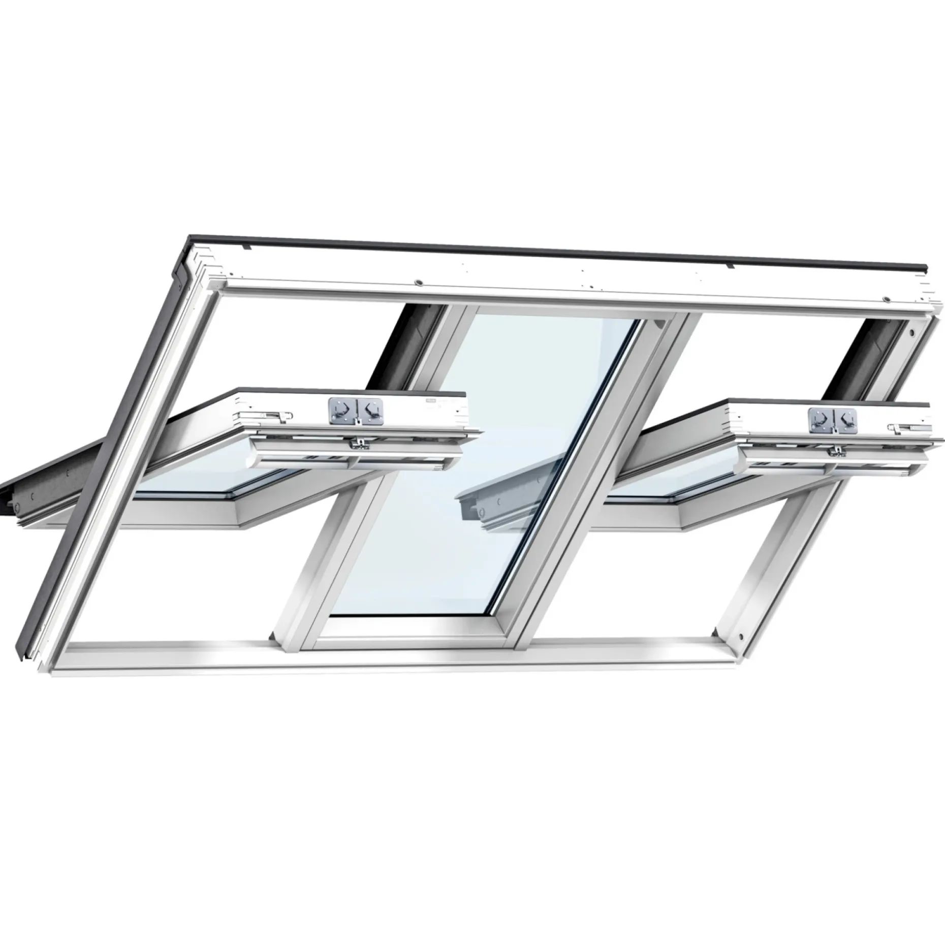 VELUX STUDIO 3I1 VIPPEVINDUE HVIDMALET TRÆ 188 X 140 CM GGLSFFKF082066