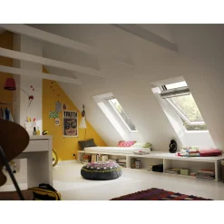 VELUX VIPPEVINDUE HVID POLYURETAN 78 X 140 CM GGU MK08 0066