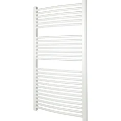 VVS TRADING BUET HÅNDKLÆDETØRRER, CENTRAL- OG FJERNVARME HVID 60 X 120 CM