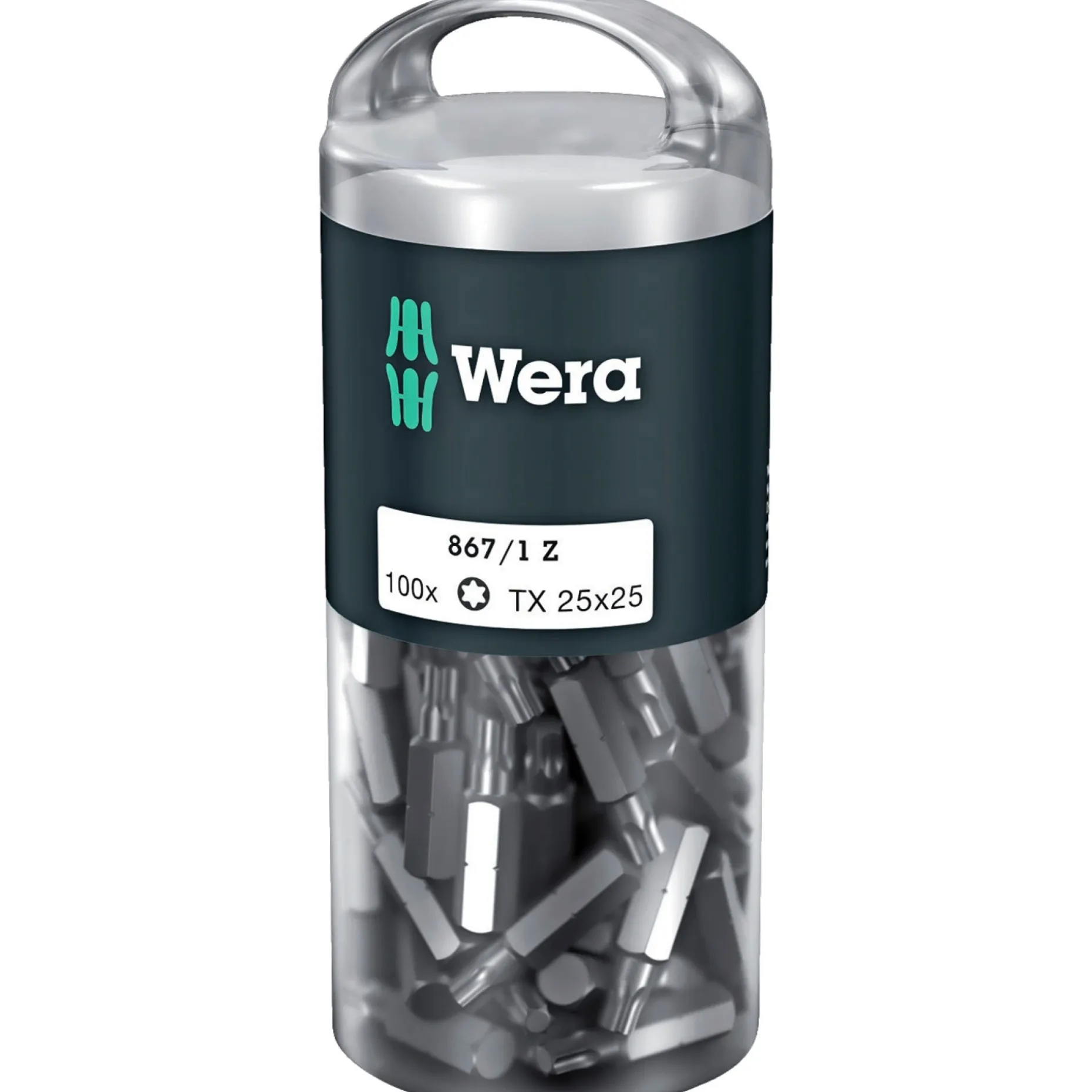 WERA BITS TX25 100 STK