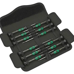 WERA KRAFTFORM KOMPAKT MICRO SKRUETRÆKKERSÆT 12 DELE