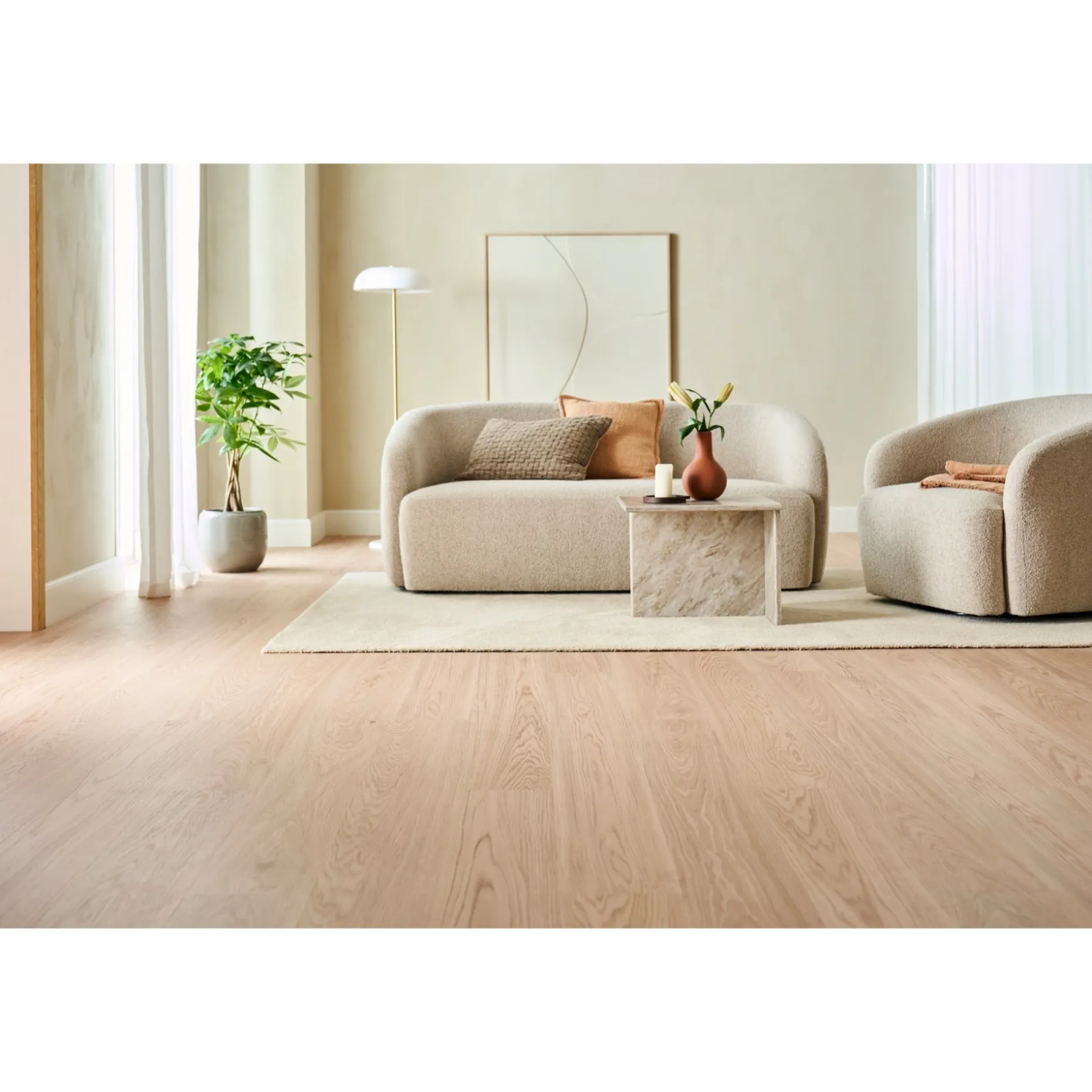 WICANDERS WOOD NATURAL XL KORKGULV PURE OAK