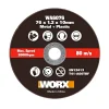WORX WA6075 DIAMANTKLINGE 76X1,3X10MM