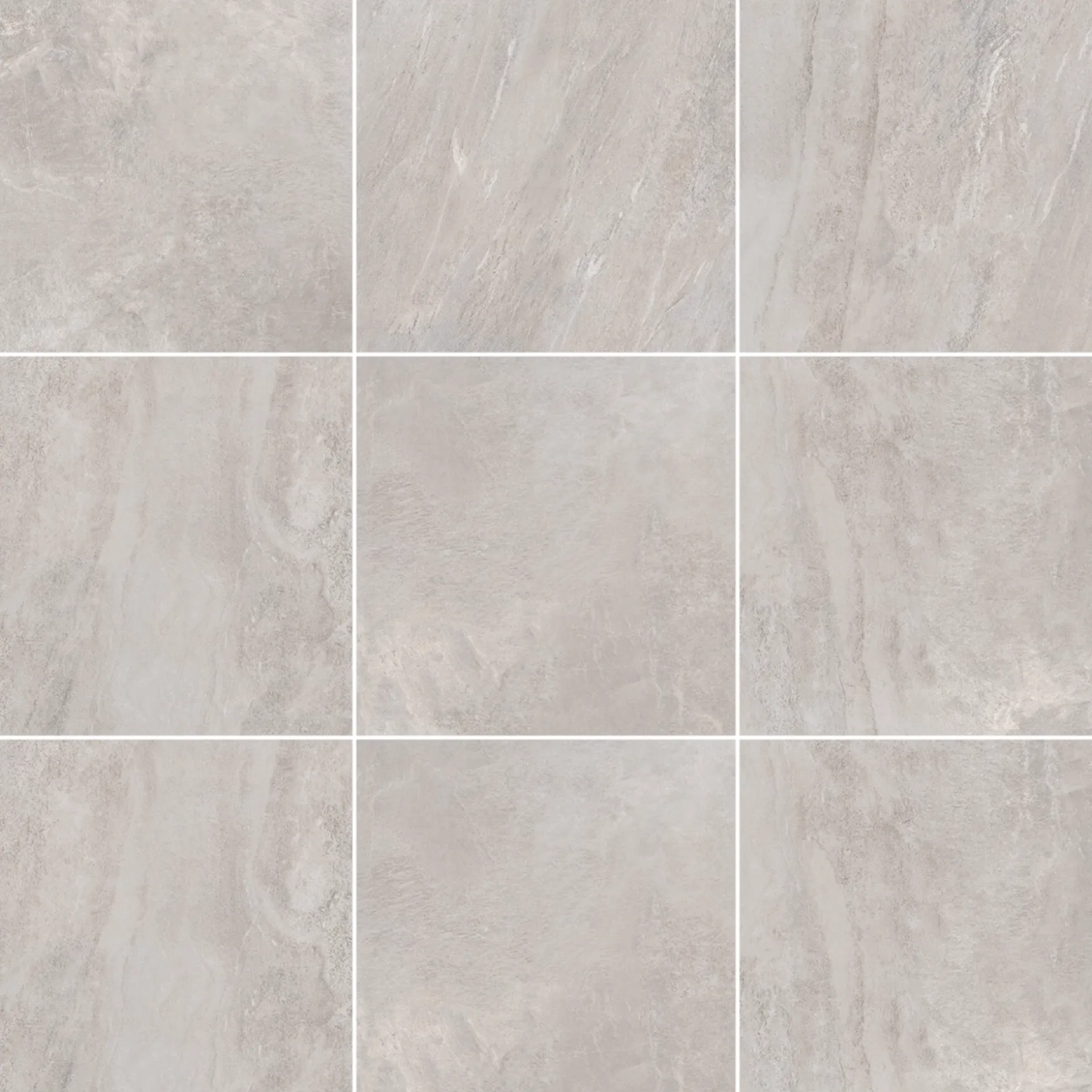 XL-BYG ASPEN GRIGIO GULVFLISE 60X60 LYS GRÅ