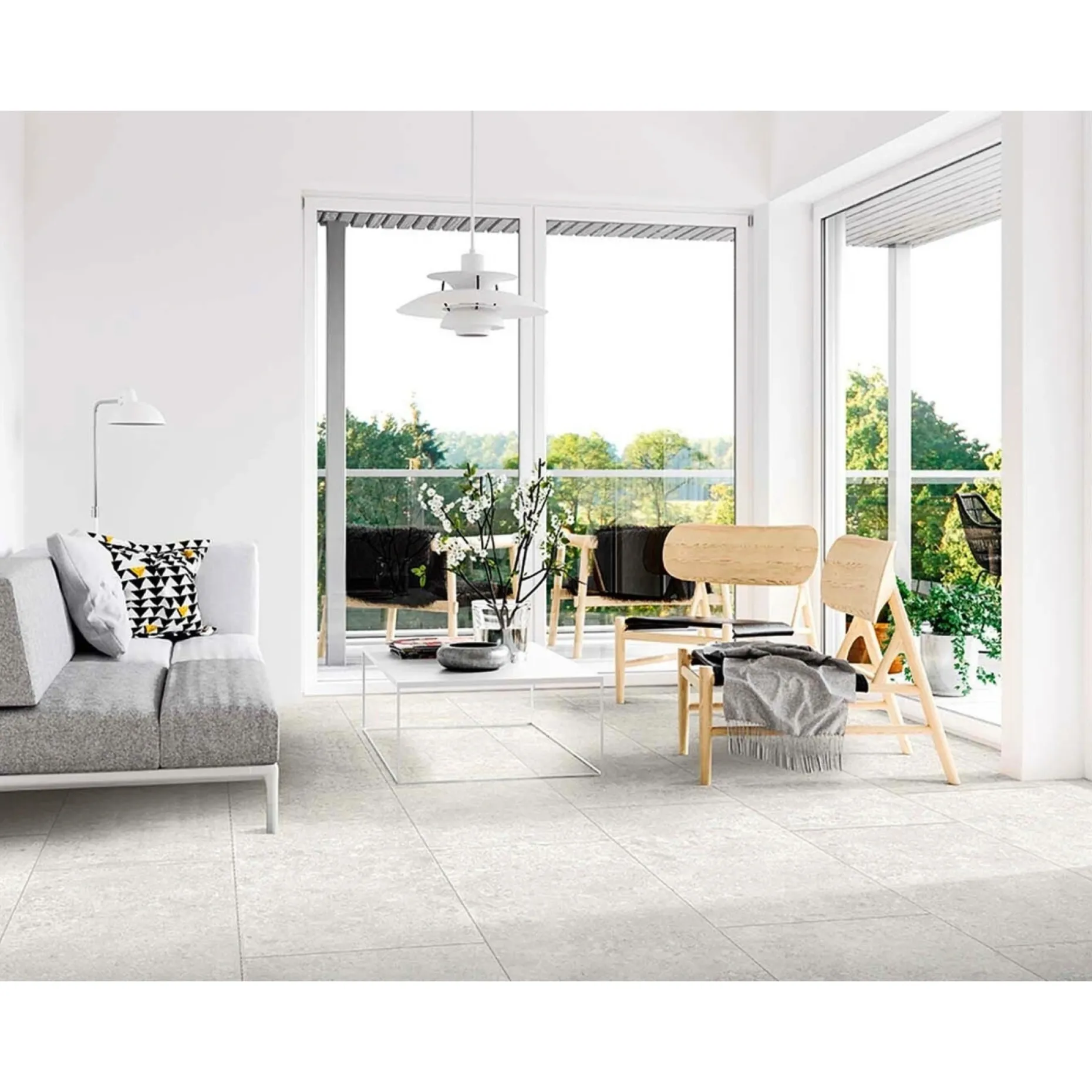XL-BYG CEPPO WHITE GULVFLISE 30X60 HVID