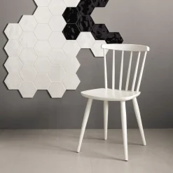 XL-BYG HEXA LEMON SORBET GLOSSY VÆGFLISE 15X17,3 HVID