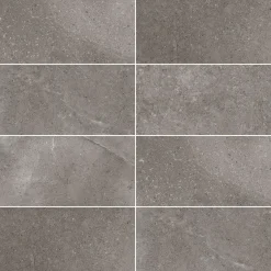 XL-BYG LECCESE FOSSILE GULVFLISE 60X120 MØRK GRÅ
