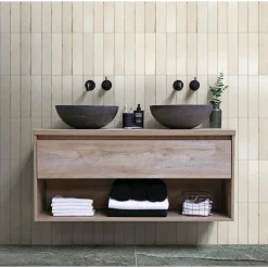 XL-BYG MATERICI CANENELLA BLANK VÆGFLISE 6X25 BEIGE