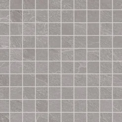 XL-BYG NORDIKA GREY MOSAIK VÆGFLISE 30X30 MØRK GRÅ